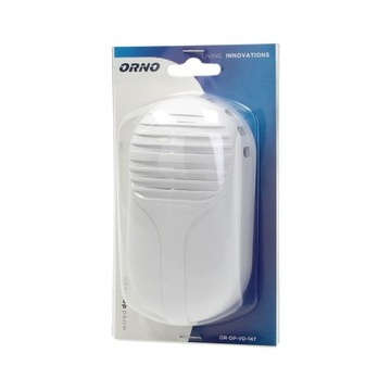 Dzwonek dwutonowy 230V OR-DP-VD-147/W biały