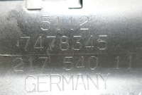 фото thumb №11, Bmw 7 g11 g12 lci lift 7478345 pod 6 pdc 2018-2022 бампер задня задній