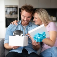 Пепельница автомобильная led с крышка 2 szt металлический вкладыш Недорого, фото thumb