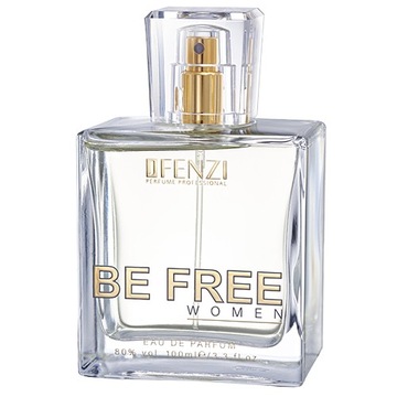Парфюмированная вода BE FREE WOMEN 100л JFenzi *Fenzi