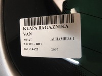 фото thumb №13, Крышка багажника багажника seat alhambra i lift