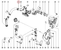 фото thumb №4, Шланг воздуха clio iv 1.2 tce 144603116r