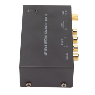 Предусилитель проигрывателя проигрывателей Phono PP400 ЧЕРНЫЙ