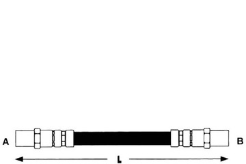 фото thumb №2, Ap шланг гальмівний ap 291611775 hos3407 83623404