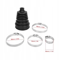 фото thumb №9, Універсальна силіконова oś cv захист przeciwpyło