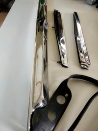 фото thumb №6, Задній gryf хром 3 частини з прокладка mercedes 107