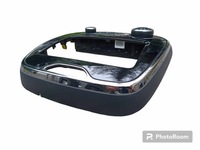 фото thumb №5, Рамка панель середній навігації радіо хром renault captur i