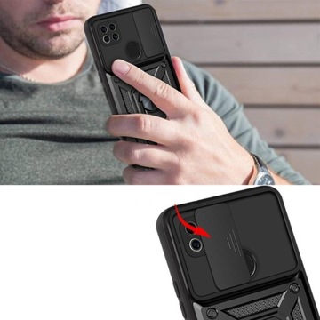 ETUI do Xiaomi Redmi 9C DEFENDER SLIDE +SZKŁO