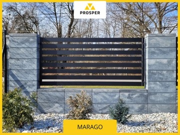 Блоки ограждения КОСТ-БЕТ, заборы МАРАГО