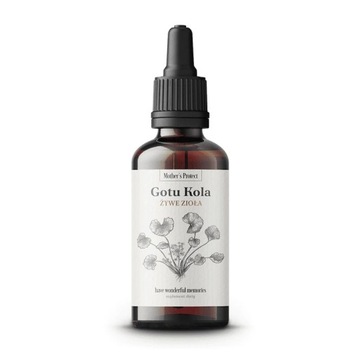 MOTHER'S PROTECT GOTU KOLA Adaptogen Wąkrotka Azjatycka Ekstrakt Krople