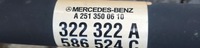 фото thumb №10, Мосты задняя задний подвеска приводной вал mercedes r-klasa w251 a1643500414