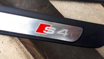 фото thumb №12, S4 b8 a4 планки накладки пороговые перед зад sline