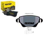 Гальмівні колодки ham. ford t. mondeo 00- textar 2355701 в Україні, фото thumb