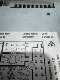 фото thumb №3, Радио радиопроигрыватель iveco stralis hi-way e6 5801585157