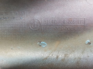 фото thumb №5, Защита прилегающая к стеклу левая стойка передней a 8 223 171 bmw 3 e46 cabrio