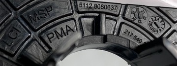 фото thumb №10, Bmw 5 g31 рестайлинг 20- 6x корзина крепление держатель pdc зад 8080633 8080638