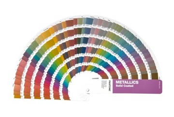 Руководство PANTONE по металлизированным покрытиям, издание 2023 г.