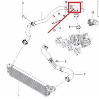 фото thumb №12, Труба wąż turbo интеркулер opel movano b 2.3 cdti
