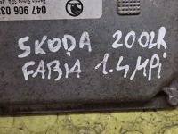 фото thumb №5, Skoda fabia i 1.4 mpi блок управления двигателем (ecu) 047906033k