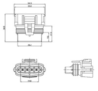 фото thumb №4, Штекер типу 368283-1