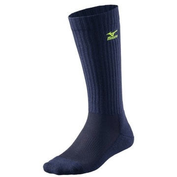 Mizuno Volleyball Socks Long Navy - Длинные волейбольные носки темно-синего цвета