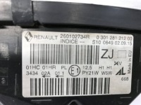 фото thumb №16, Лампа правая перед фара renault captur 2013 - 260102734r