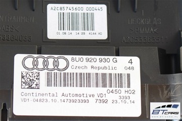фото thumb №7, Audi q3 рестайлінг прилади манометр спідометр tdi 8u0920930g 8u0 920 930 g дизель лічильник