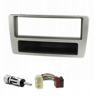 фото thumb №1, Рамка радио серебряная honda civic vii 7 01-05 механическая коробка передач 61851 соединитель iso антенна