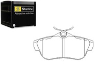 фото thumb №1, Гальмівні колодки гальмівні задня citroen jumpy fiat scudo kpl starline