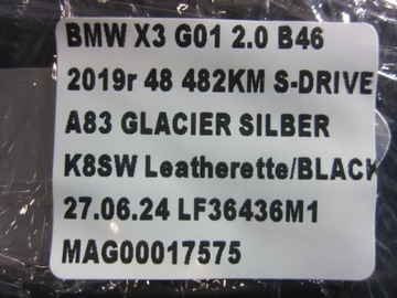 фото thumb №12, Bmw x3 g01 защита порога передняя накладка правая левая 7410012 51477410012