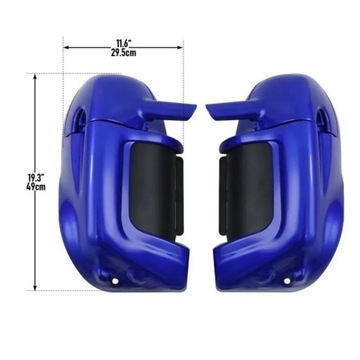 Корпуса обтекателей ног Dovecotes Harley Davidson Touring Electra Glide 83-13