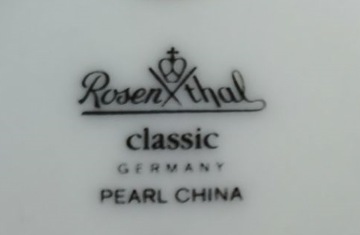 ROSENTHAL Pearl Фарфоровая тарелка дизайн 31,5