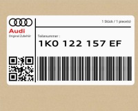 фото thumb №1, Wąż рідина охолоджуючої audi a3