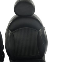 Купити Mini cooper one r57 комплект сидінь перед задні підігрів чорна шкіра, фото thumb