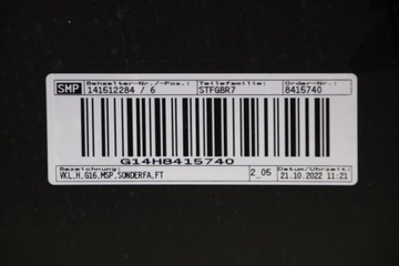 фото thumb №10, Bmw g16 м-пакет бампер зад задний 6xpdc цвет l74