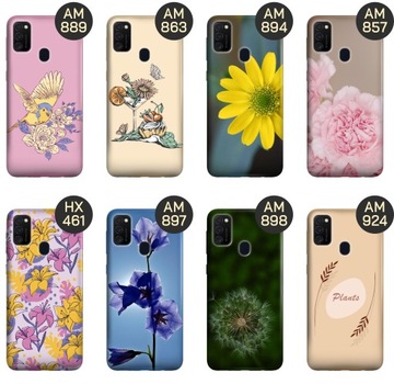 ЧЕХОЛ ДЛЯ SAMSUNG GALAXY M21 SPRING PATTERS КРЫШКА ПРУЖИННОГО КОРПУСА