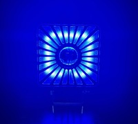 фото thumb №11, Rgb лампа светодиодная рабочая противотуманная фара 18w rgb функции świecenia dc9-80v квадрат