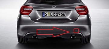 фото thumb №5, Защита ушка фаркоп буксировочный заднего бампера mercedes benz e класса w212