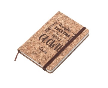 Notes pamiętnik ekologiczny personalizowany grawer