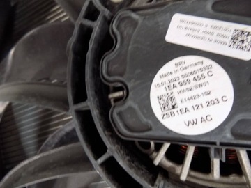 фото thumb №9, Audi q4 e-tron cupra born enyaq vw id.3 id.4 радиатор вентилятор ролета