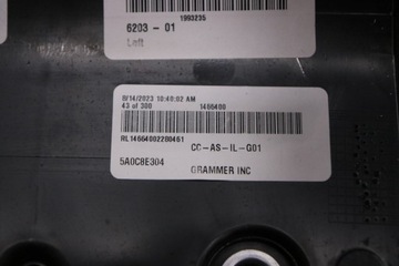 фото thumb №16, Bmw x3 g01 lci туннель средний подлокотник кожа синий szew европа