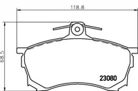 фото thumb №2, Тормозные колодки тормозные mitsubishi перед carisma 95- text