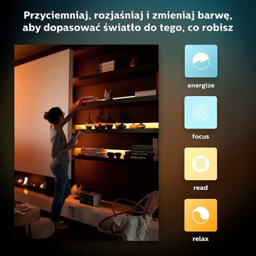 Philips HUE GU10 RGB Ambiance Лампа, точечный светильник, 350 лм, 5,7 Вт