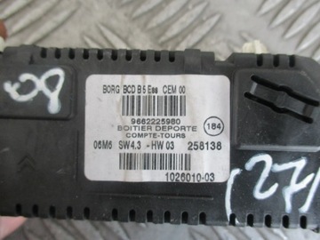 фото thumb №3, Дисплей citroen c4 i 04-08r nr: 9662225980