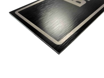 Табличка PORTER'S MANAGEMENT 30х10 см DIBOND UV ELEGANT