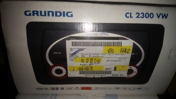 RADIO GRUNDIG CL 2300 VW GOLF V VI TIGUAN T5 ORYG