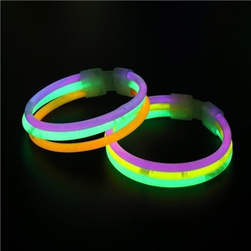 100 sztuk Glow Sticks Fluorescencja Light Stick