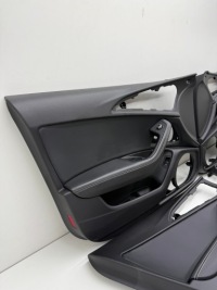 фото thumb №6, Audi a6 s6 c7 обшивка обшивки двері шкіра білий nić комплект europa ambiente