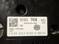 фото thumb №10, Компьютер спидометр комплект vw golf vii 7 1.6 tdi cxx 329678 km 04l907445b