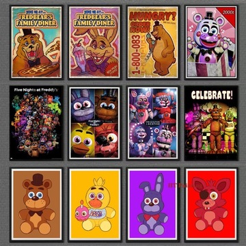 постеры Fnaf-ultimate Group Thriller постер игры Re